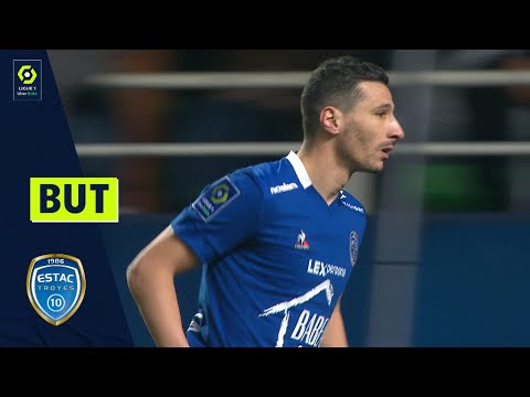 But Yoann TOUZGHAR (90' - ESTAC) ESTAC TROYES - OLYMPIQUE DE MARSEILLE (1-1) 21/22