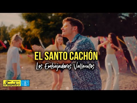 El Santo Cachón - Los Embajadores Vallenatos (Video Letra) | Discos Fuentes