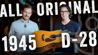 Video thumbnail for ALL ORIGINAL // 1945 Martin D-28 by The Music Emporium