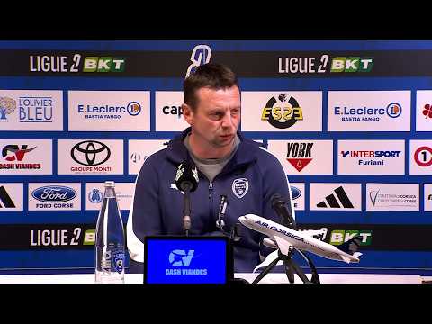 Bastia 0-0 ESTAC: Reaction from the Troyes coach