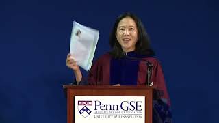 Angela Duckworth commencement speech to 2025 Penn GSE graduates