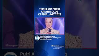 TERHARU! Putri Ariani Maju ke Final America's Got Talent 2023, Ucap Syukur: Selangkah Capai Impian