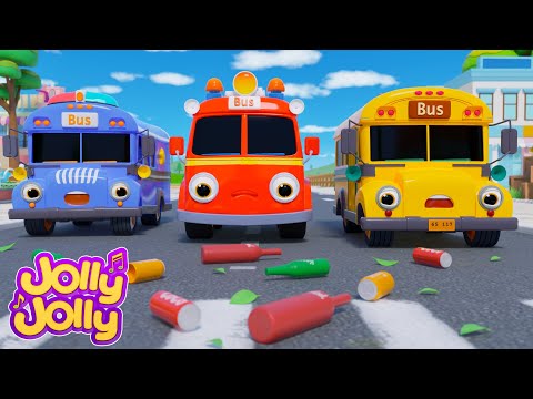 Wheels On The Bus 🐶Bingo🐶 + More - Time To Relax | Jolly Jolly - Learn and Play - Nursery Rhymes