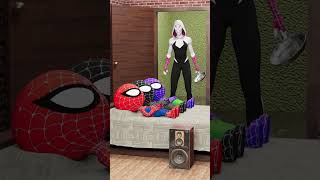 thumb for Spidey's Vs Spider Gwen | The Spideys Are Partying At 3am | Marvel Animation