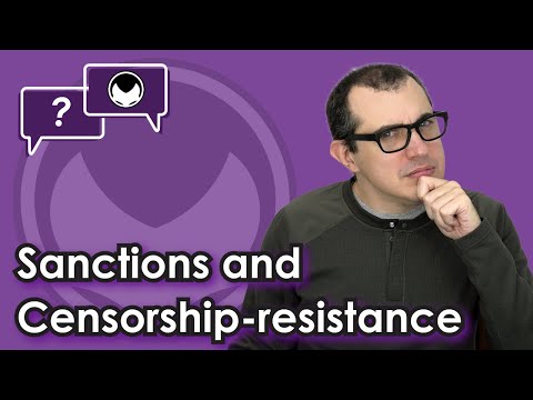 Bitcoin Q&A: Sanctions and Censorship-Resistance