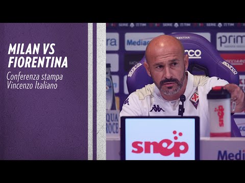 📡 | Conferenza stampa Mister Italiano verso Milan vs Fiorentina