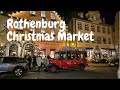 Rothenburg Christmas Market virtual tour, 4K 60 FPS