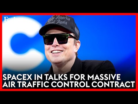 Elon Musk's SpaceX In Talks For A $2.4 Billion Air Traffic Contract From Aviation Administration