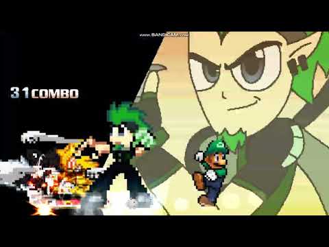 MUGEN Battle Luigi SSBC or TB and Fleetway Sonic vs Gunther and Tails.EXE Beta2