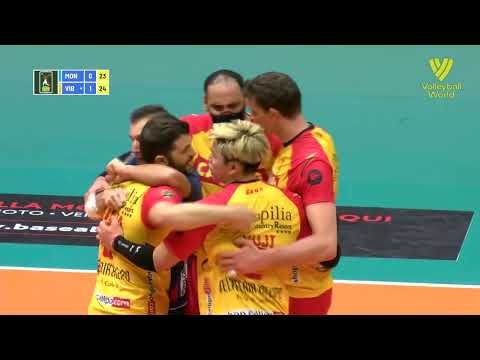 Highlights di Vero Volley Monza - Tonno Callipo Calabria Vibo Valentia (0-3)