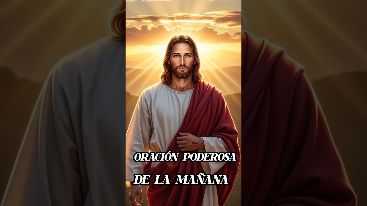 Oración de la mañana 🌅 | Buenos días Señor 🙏✨ #oracionescortas