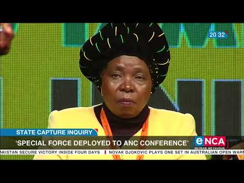 State Capture Special force deployed to ANC conference