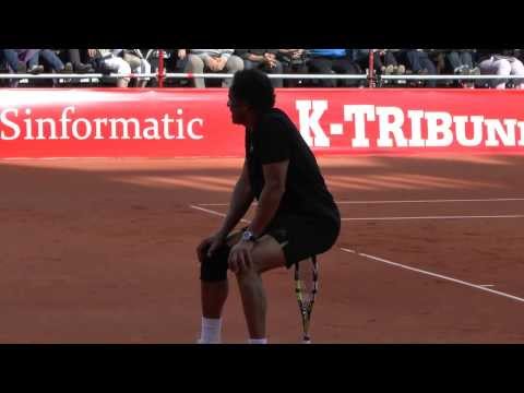 Yannick Noah&Henri Leconte vs Mansour Bahrami&Guy Forget: Great Tennis Fun!