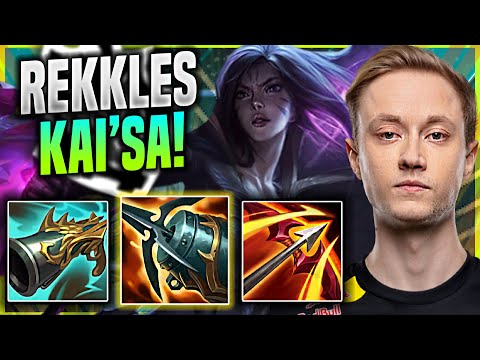 REKKLES IS A GOD WITH KAI'SA! - G2 Rekkles Plays Kai'sa ADC vs Ezreal! | Season 11