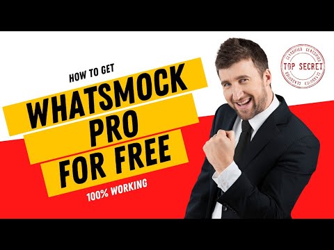 How to get WHATSMOCK pro for free