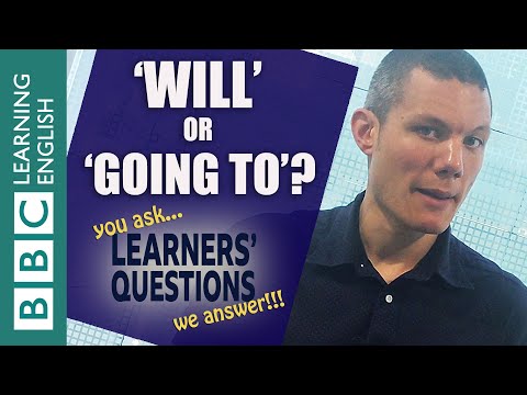 未来時制: 現在進行形, これから行く予定の連続体, これから行く予定の連続体, これから行く予定の連続体 - 学習者の質問 (Future tenses: present continuous, 'be going to', 'will' - Learners' Questions)