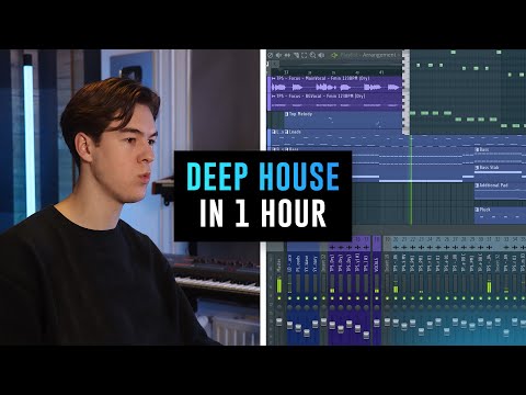 Making A Deep House/Selected Style Track in 1 HOUR (Full Process)