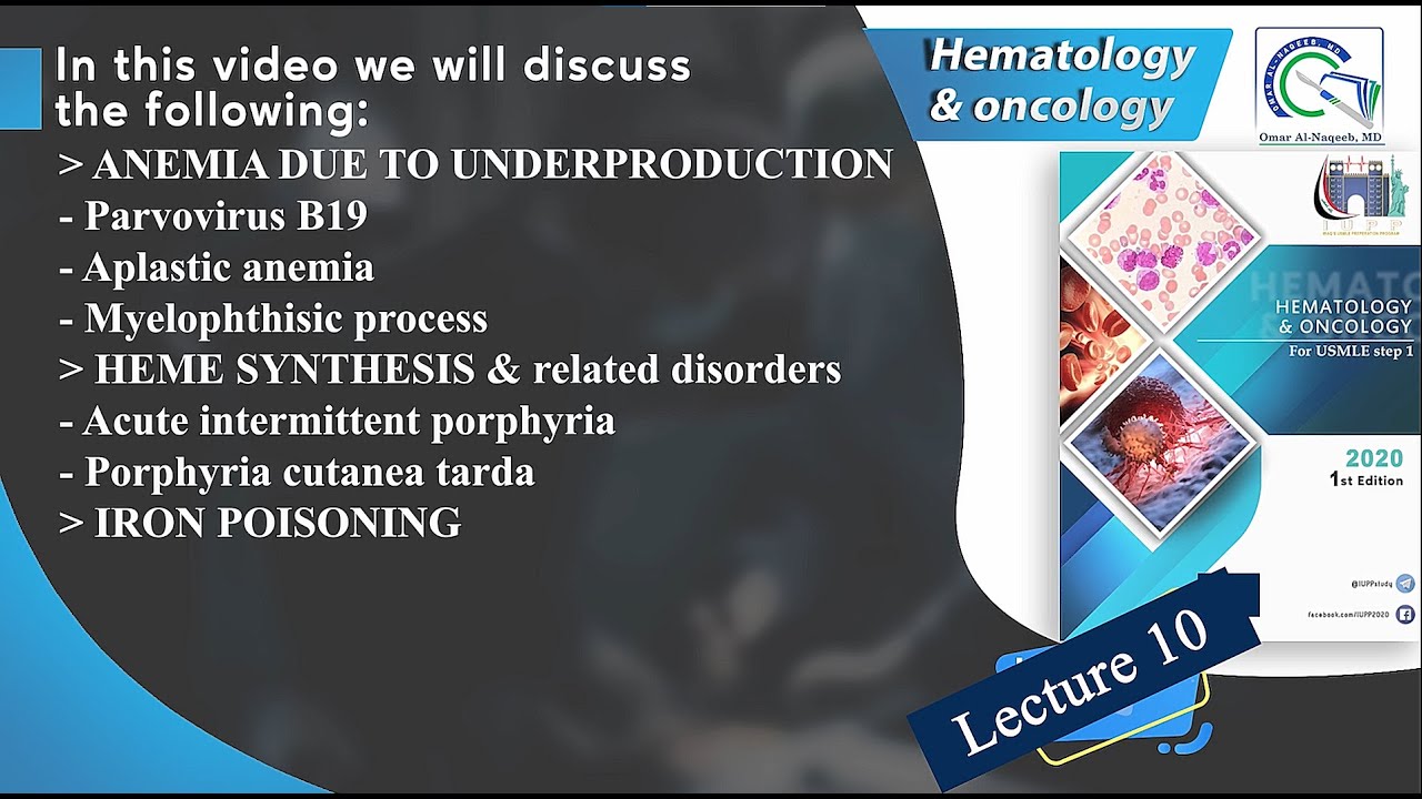 Aplastic anemia, Acute intermittent porphyria, & Porphyria cutanea tarda