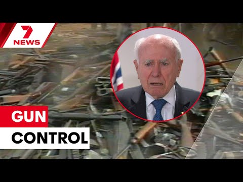 Too many guns in the community, former prime minister John Howard says | 7NEWS