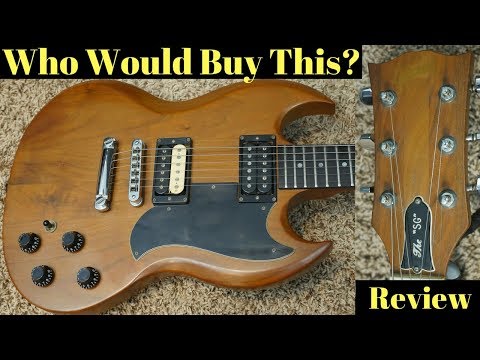 Why Would ANYONE Buy This? 1980 Gibson "The SG" Walnut | Review + Demo Video