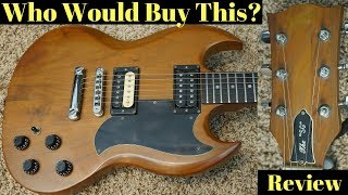 Video thumbnail for Why Would ANYONE Buy This? 1980 Gibson "The SG" Walnut | Review + Demo by The Trogly's Guitar Show