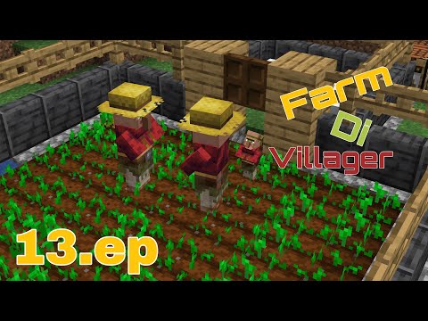 (Minecraft Je Ita)COSTRUIAMO FARM VILLAGER/KuxyLand/13.ep