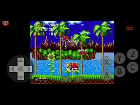 Sonic the Hedgehog ROM Hack but you are motobug the badnik (part 1 green hill zone)