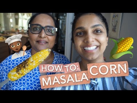 How To Make Masala Corn ft. MAMA PANDU! | Deepica Mutyala