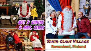 Met 2 Santas & Mrs. Claus! - Christmas Never Ends in Rovaniemi, Lapland Finland 🇫🇮