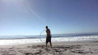 hooping to just a guy hooping to string cheese incident on the beach