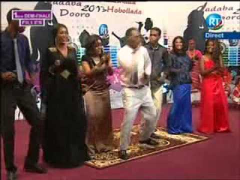 Moussa Anime la soirée de la demi finale féminine 02/01/2014