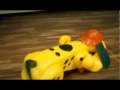 Giggles Digger The Dog pull along toy dog with a red cap