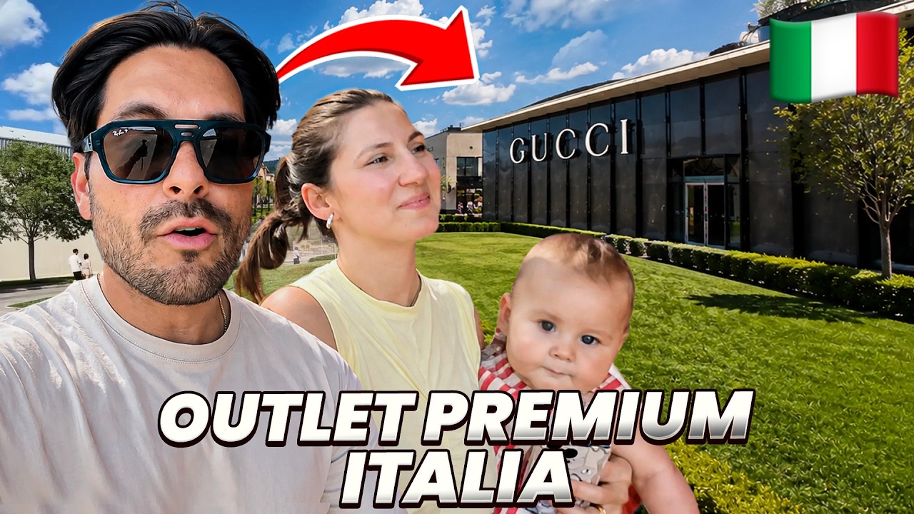 ESTO ES LO QUE CUESTA LUCIR COMO UN VERDADERO ITALIANO - OULETS DE LUJO 🇮🇹