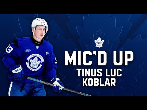 Toronto Maple Leafs Mic'd Up: Tinus Luc Koblar