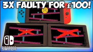 3 Nintendo Switch's with no power! Are they fixable?