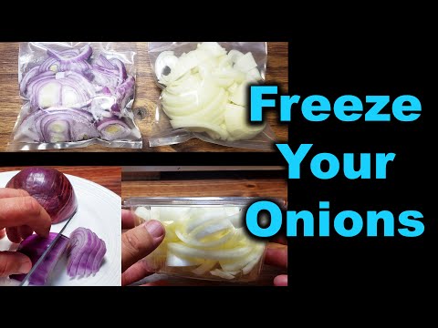 How To Freeze Onions