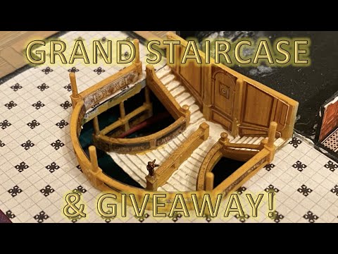 Radio Control Trumpeter 1:200 Titanic Build Part 40 - Grand Staircase & GIVEAWAY