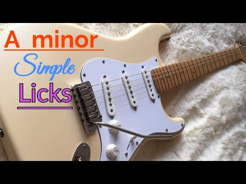 Am Guitar Licks