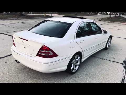 2007 MERCEDES BENZ C230 SPORT V6 4 DOOR SEDAN LAST YEAR PRODUCED WALK AROUND VIDEO