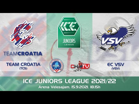 ICE JUNIORS LEAGUE 2021/22 - Team Croatia Select vs EC VSV