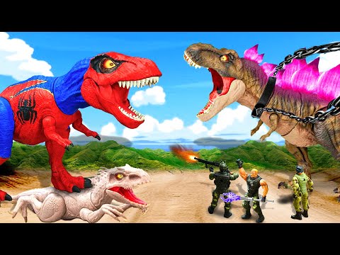 Dinosaurus Jurassic World Dominion: BRACHIOSAURUS x Bronchiosaurus Indominus Rex Rescue Dinosaurs