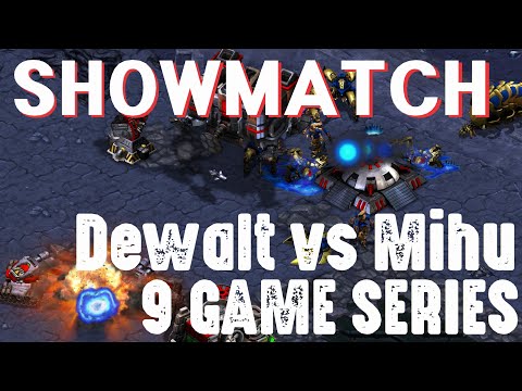 DEWALT vs MIHU Show Match!  - Starcraft Broodwar