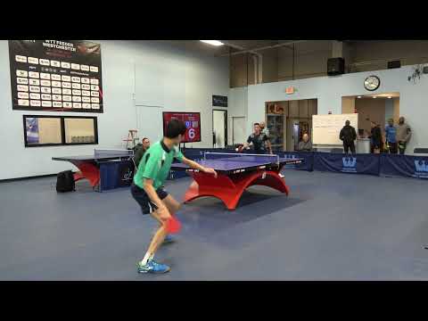 Westchester Table Tennis Center January 2023 Open Singles Finals - Lei Kou and Jian Li