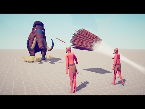 SPEAR THROWER & GOD vs EVERY UNIT - Totally Accurate Battle Simulator TABS