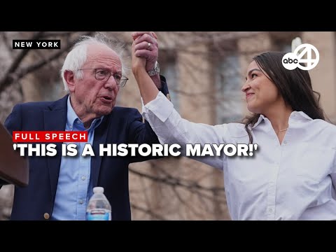 'A new era!' Alexandria Ocasio-Cortez's full speech at Zohran Mamdani's inauguration