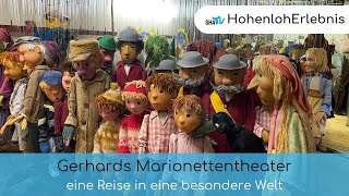 Gerhards Marionettentheater - hinter den Kulissen | SHA-TV