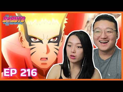 NARUTO'S NEW MODE?! A SACRIFICIAL MOVE?!?! | Boruto Episode 216 Couples Reaction & Discussion