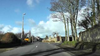 preview picture of video 'Driving Along Rue de Morlaix & Rue Verderel, Saint-Pol-de-Léon, Finistère, Brittany, France'