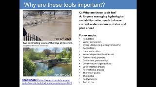 Tools for understanding water resources in your catchment