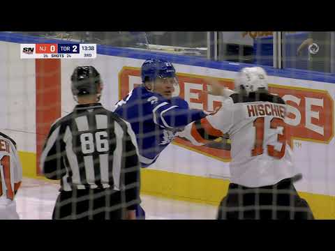 KNIES VS HISCHIER FIGHT (w/Joe Bowen)